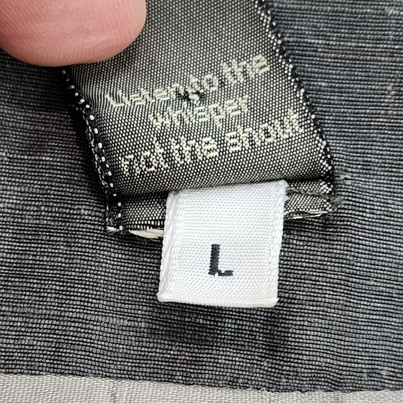 Patina Women's Linen Blend Button Front Coat Jacket Gray- L - Picture 4 of 9